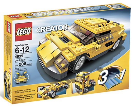 LEGO Creator 4939 Les super voitures