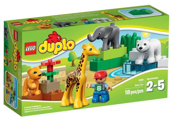 LEGO Duplo 4962 Le zoo des bébés animaux