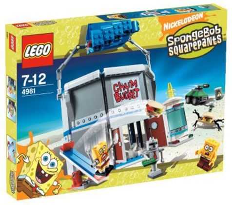 LEGO Bob l'éponge 4981 Le Chum Bucket