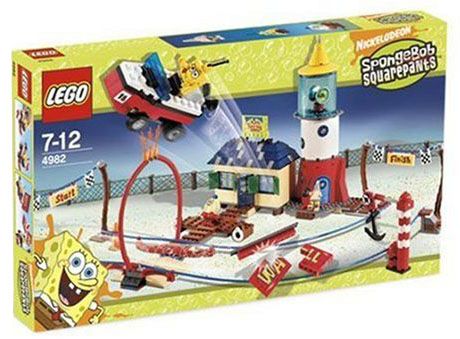 LEGO Bob l'éponge 4982 L'ecole de navigation de Mrs Puff