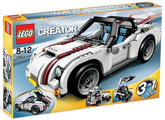 LEGO Creator 4993 Le cabriolet blanc