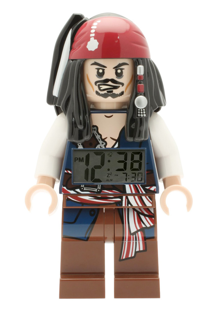 LEGO Horloges & Réveils 5000144 pas cher, Réveil figurine Jack Sparrow