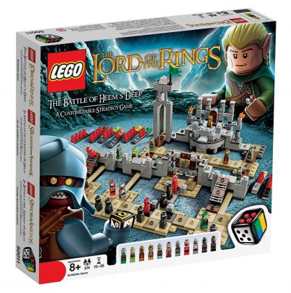 LEGO Jeux de société 50011 Le Seigneur des Anneaux La Bataille du Gouffre de Helm