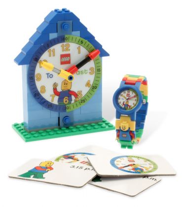 LEGO Horloges & Réveils  5001370 Montre et horloge figurine LEGO Time-Teacher