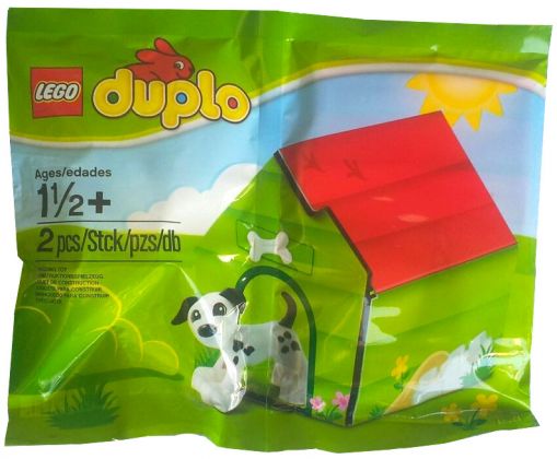 LEGO Duplo 5002121 Puppy and Kennel (Polybag)