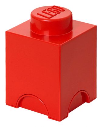 LEGO Rangement 5003566 Brique de rangement rouge 1 plot