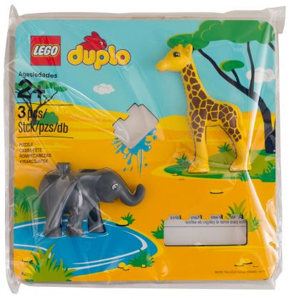 LEGO Duplo 5004401 Wildlife Puzzle (Polybag)