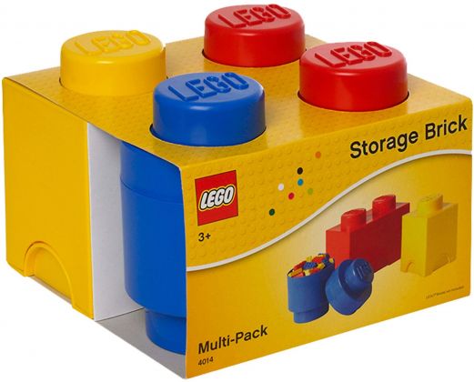 LEGO Rangement 5004894 Ensemble de 3 briques de rangement LEGO