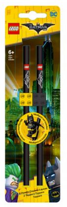 LEGO Objets divers 5005295 Crayons avec décorations LEGO BATMAN LE FILM