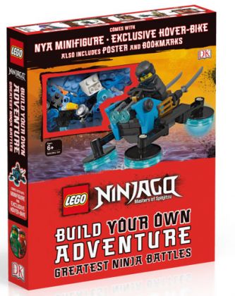 LEGO Livres 5005656 LEGO Ninjago - Build Your Own Adventure: Greatest Ninja Battles 