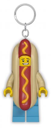 LEGO Porte-clés 5005705 Porte-clés lumineux Homme hot-dog