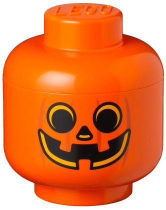 LEGO Rangements 5005886 Grande tête de rangement - Citrouille Halloween