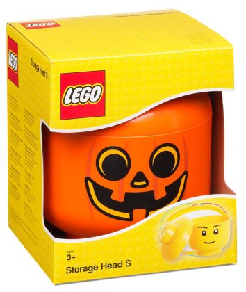 LEGO Rangements 5005886 Tête de rangement citrouille LEGO - Taille S