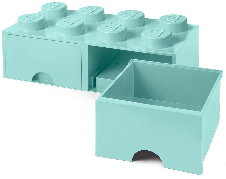 Système de rangement LEGO® bleu transparent 5006179