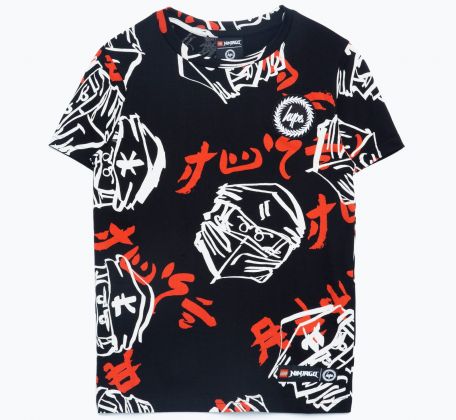 LEGO Vêtements & Accessoires 5006236 T-shirt HYPE X LEGO NINJAGO Just Hype Faces noir pour adultes