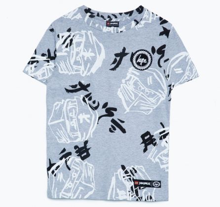 LEGO Vêtements & Accessoires 5006237 T-shirt HYPE X LEGO NINJAGO Just Hype Faces gris pour adultes