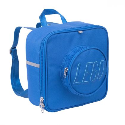 LEGO Vêtements & Accessoires 5006355 Sac à dos en forme de brique à 1 tenon – Bleu