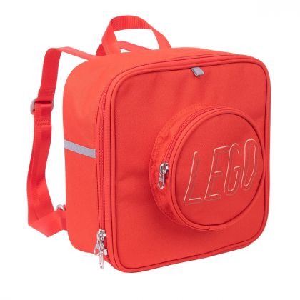LEGO Vêtements & Accessoires 5006358 Sac à dos en forme de brique à 1 tenon – Rouge