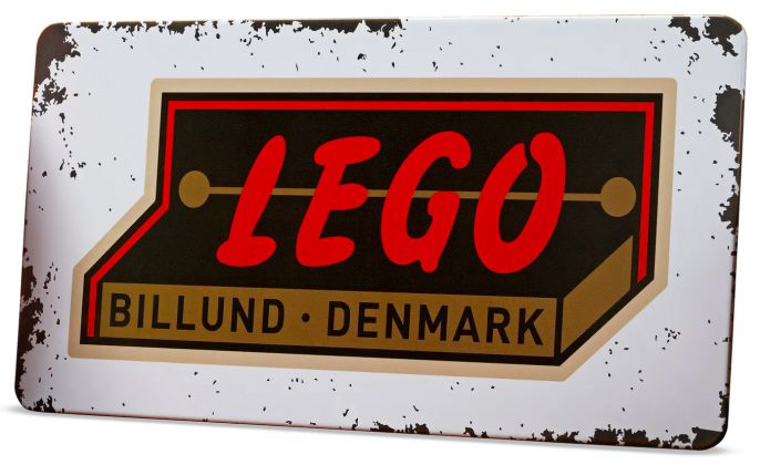 LEGO Objets divers 5007016 Plaque LEGO VIP 1950's Retro Tin