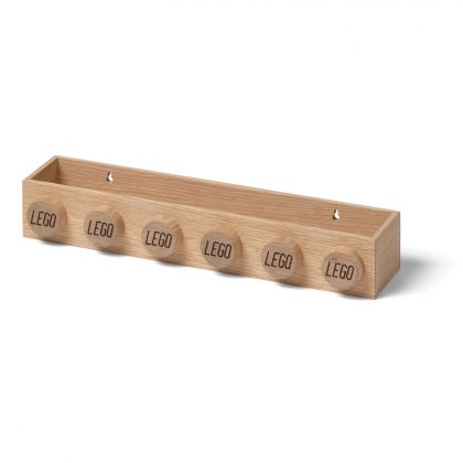 LEGO Rangements 5007107 Étagère en bois – chêne clair
