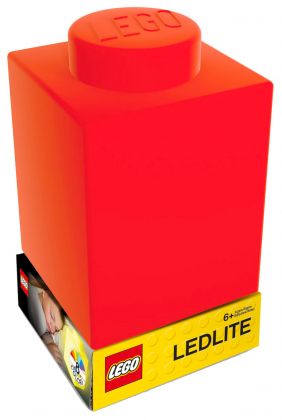 LEGO Objets divers 5007231 Veilleuse Brique 1x1 – Rouge