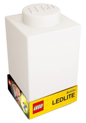 LEGO Objets divers 5007233 Veilleuse Brique 1x1 – Blanche