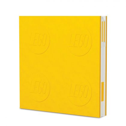 LEGO Objets divers 5007241 Carnet et stylo à encre gel – jaune