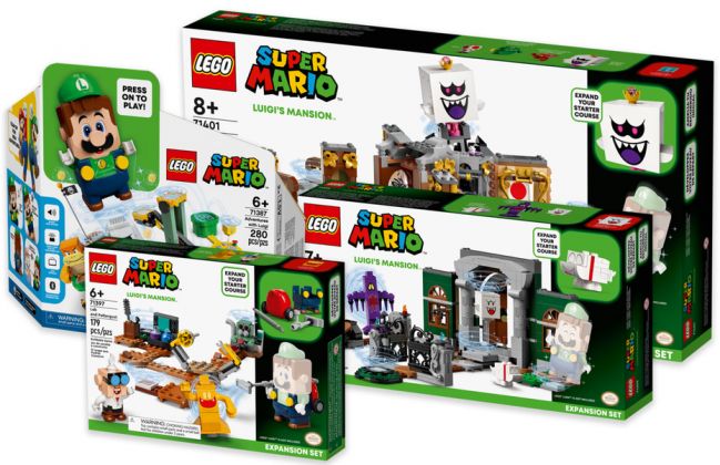 LEGO Super Mario 5007337 Le pack déjanté Luigi’s Mansion