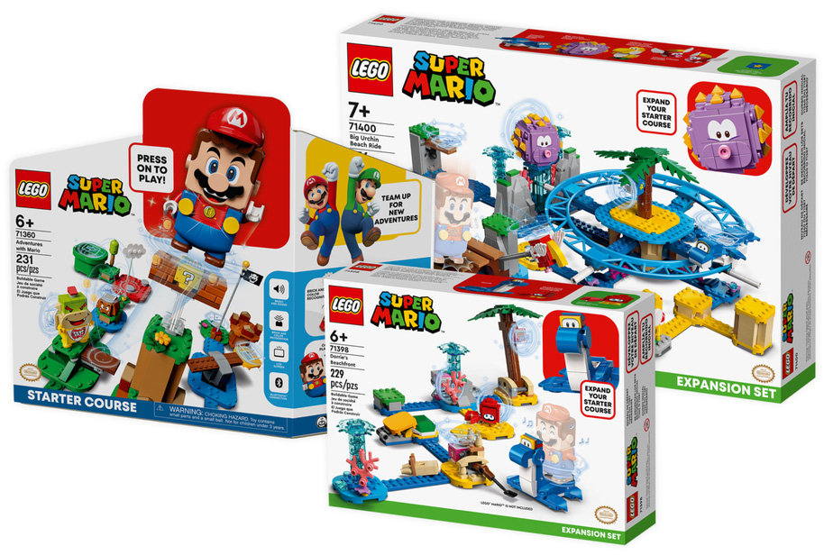 LEGO Super Mario Le pack de plage explosif