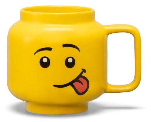 LEGO Objets divers 5007874 Grande tasse en céramique Visage farceur