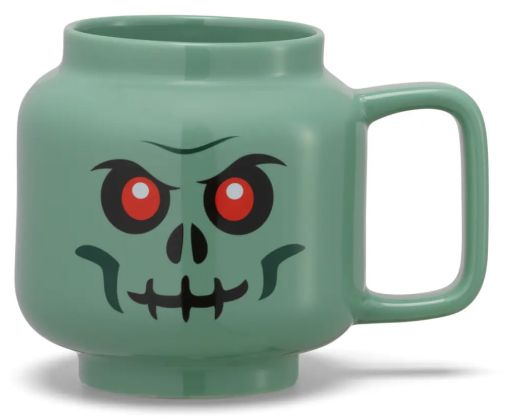 LEGO Objets divers 5007886 Grande tasse en céramique Squelette – Vert