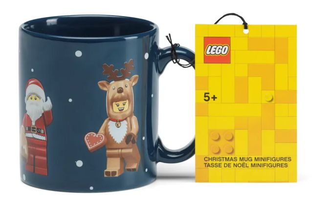 LEGO Objets divers 5008078 Tasse en céramique de Noël – Minifigurines