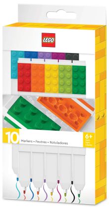 LEGO Objets divers 5008256 Lot de 10 feutres