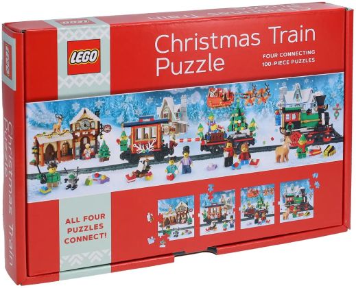 LEGO Objets divers 5008258 Puzzle Train de Noël