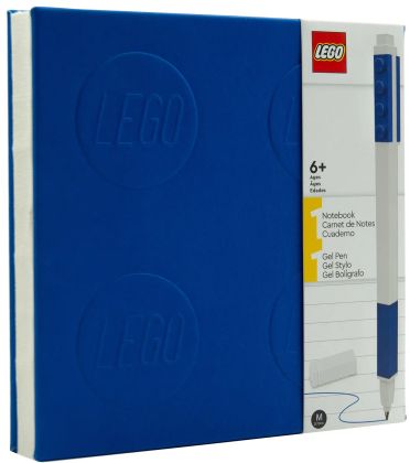 LEGO Objets divers 5008305 Carnet et stylo à encre gel – Bleu