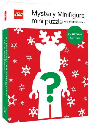 LEGO Objets divers 5008889 Mini puzzle avec minifigurine surprise – Édition de Noël