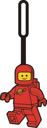 LEGO Objets divers 5008988 Étiquette de sac Astronaute rouge