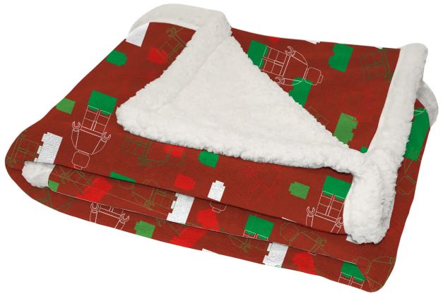 LEGO Vêtements & Accessoires 5008992 Plaid à revers en sherpa