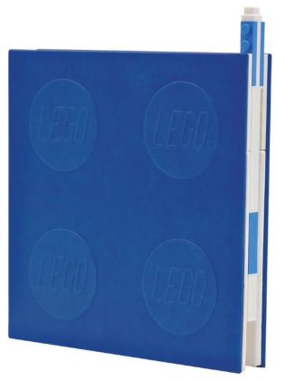 LEGO Objets divers 5009062 Carnet avec verrou et stylo à encre gel – Bleu