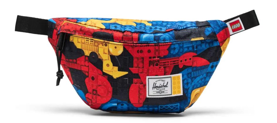 LEGO Vêtements & Accessoires 5009278 Herschel Classic Sac banane XL – Briques abstraites
