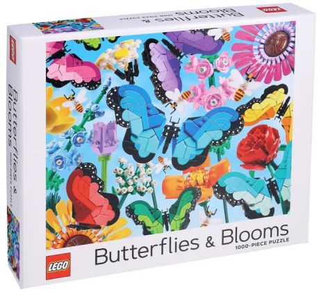 LEGO Objets divers 5009302 Puzzle de 1 000 pièces Papillons et fleurs