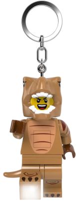 LEGO Porte-clés 5009480 Porte-clés lumineux Le fan en costume de T-Rex