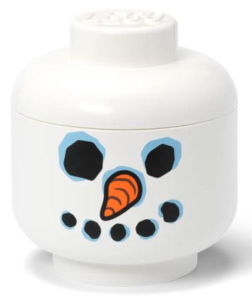 LEGO Rangements 5009865 Grande boîte de rangement Tête de bonhomme de neige