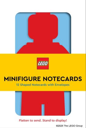 LEGO Objets divers 5009897 Cartes en forme de minifigurine : 12 cartes découpées et enveloppes