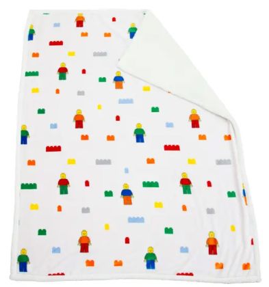 LEGO Vêtements & Accessoires 5009899 Plaid à revers en sherpa à l’effigie de la marque