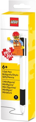 LEGO Objets divers 5010103 Stylo à encre gel Pen Pal avec minifigurine – Noir