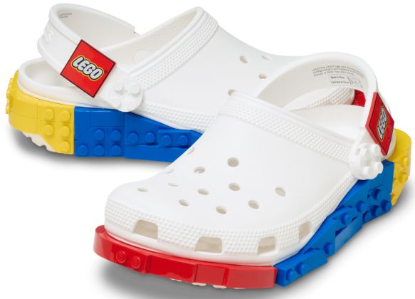 LEGO Vêtements & Accessoires 5010311 Sabots créatifs – Blanc (Crocs x LEGO)