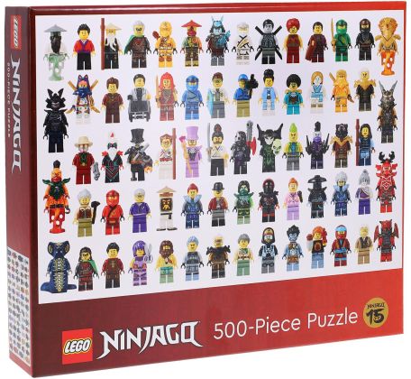 LEGO Objets divers 5010343 Puzzle LEGO NINJAGO de 500 pièces