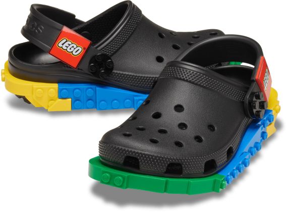 LEGO Vêtements & Accessoires 5010344 Sabots créatifs pour enfants Noir (Crocs x LEGO)