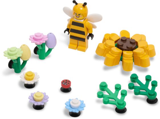 LEGO Objets divers 5010347 Lot de 10 clips – Jardin d’été (Crocs x LEGO)